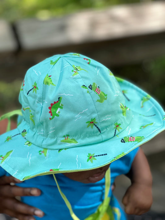 Dino Baby Sun Hat